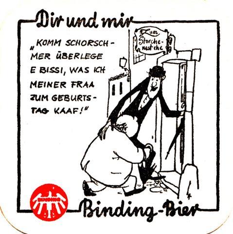 frankfurt f-he binding dir & mir 7b (quad185-komm schorsch-schwarzrot)